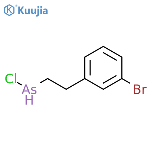 ARSINOUS CHLORIDE, (3-BROMOPHENYL)ETHYL- structure