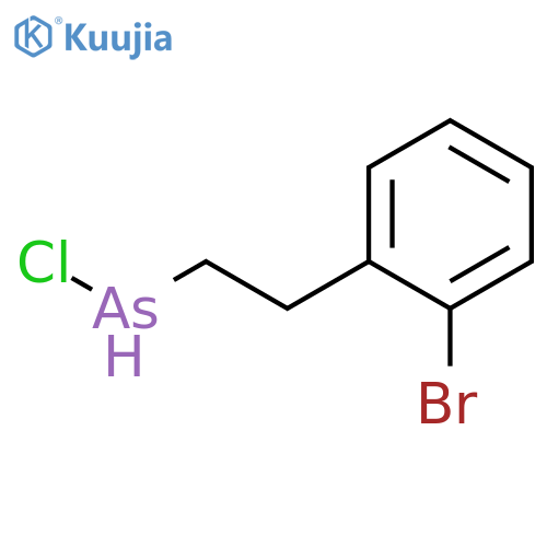 Arsinous chloride, (2-bromophenyl)ethyl- structure
