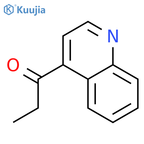 1-(Quinolin-4-yl)propan-1-one structure