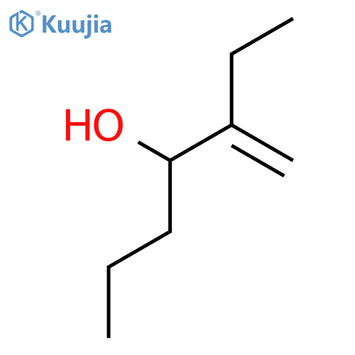 4-Heptanol, 3-methylene- structure