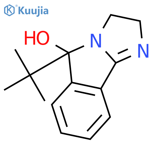 3H-IMIDAZO[2,1-A]ISOINDOL-5-OL, 5-(1,1-DIMETHYLETHYL)-2,5-DIHYDRO- structure