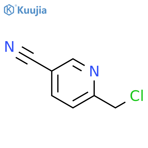 6-(chloromethyl)pyridine-3-carbonitrile structure