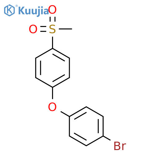 1-(4-Bromophenoxy)-4-methanesulfonylbenzene structure