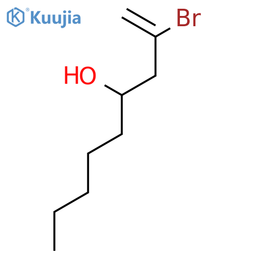 1-Nonen-4-ol, 2-bromo- structure