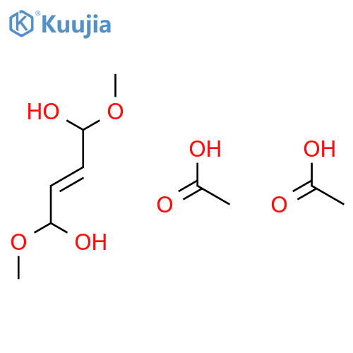 2-BUTENE-1,4-DIOL, 1,4-DIMETHOXY-, DIACETATE structure