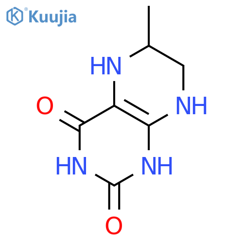 2,4(1H,3H)-Pteridinedione,5,6,7,8-tetrahydro-6-methyl- structure