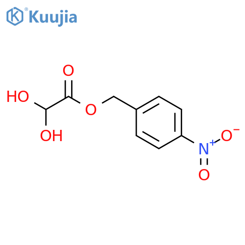 Acetic acid, dihydroxy-, (4-nitrophenyl)methyl ester structure