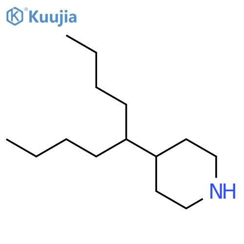 Piperidine,4-(1-butylpentyl)- structure