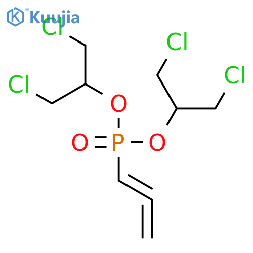 bis(1,3-dichloropropan-2-yl) propadienylphosphonate structure