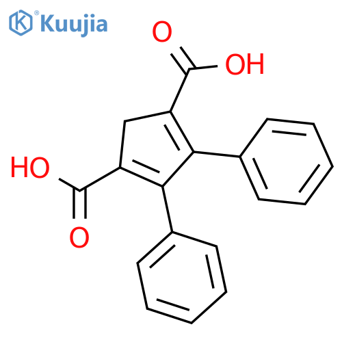 3,5-CYCLOPENTADIENE-1,3-DICARBOXYLIC ACID, 4,5-DIPHENYL- structure