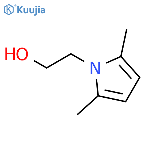2-(2,5-Dimethyl-1H-pyrrol-1-yl)ethanol structure