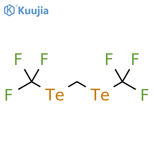 Methane, bis[(trifluoromethyl)telluro]- structure