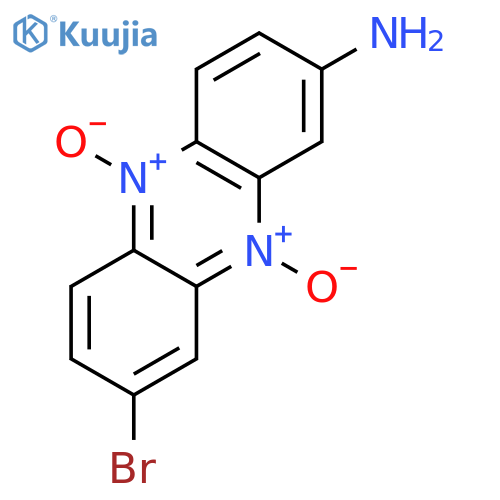 2-Phenazinamine, 8-bromo-, 5,10-dioxide structure