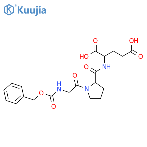 L-Glutamic acid, N-[(phenylmethoxy)carbonyl]glycyl-L-prolyl- structure