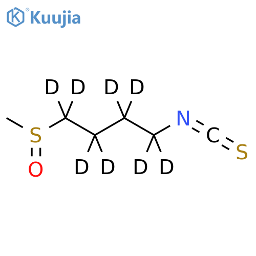 D,L-Sulforaphane-d8 structure