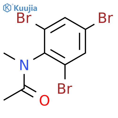 Acetamide, N-methyl-N-(2,4,6-tribromophenyl)- structure