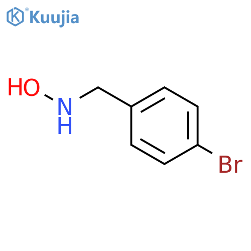 N-(4-Bromo-benzyl)-hydroxylamine structure