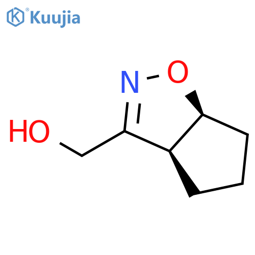 4H-Cyclopent[d]isoxazole-3-methanol, 3a,5,6,6a-tetrahydro-, cis- structure