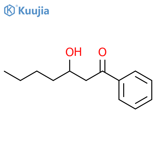1-Heptanone, 3-hydroxy-1-phenyl- structure
