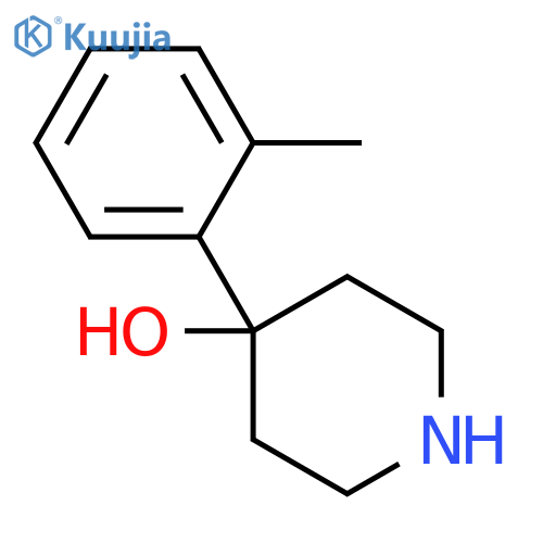 4-(2-Methylphenyl)piperidin-4-ol structure