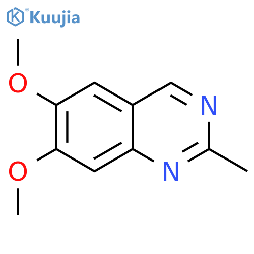 QUINAZOLINE, 6,7-DIMETHOXY-2-METHYL- structure