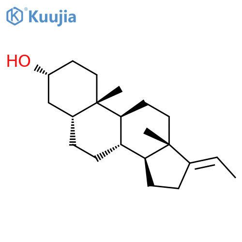 Pregn-17(20)-en-3-ol, (3a,5b,17Z)- structure