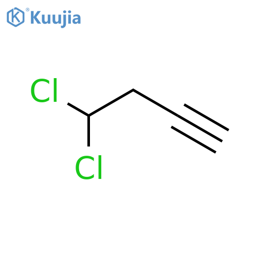 1-Butyne, 4,4-dichloro- structure