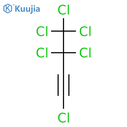 1,3,3,4,4,4-hexachlorobut-1-yne structure