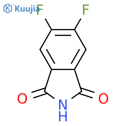 5,6-difluoro-2,3-dihydro-1H-isoindole-1,3-dione structure