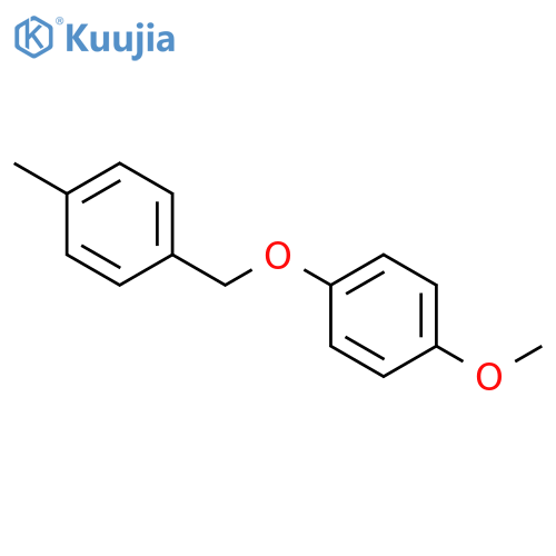 Benzene, 1-methoxy-4-[(4-methylphenyl)methoxy]- structure