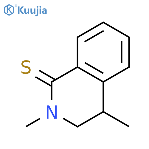 1(2H)-Isoquinolinethione, 3,4-dihydro-2,4-dimethyl- structure