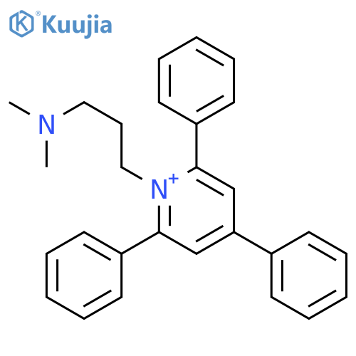 PYRIDINIUM, 1-[3-(DIMETHYLAMINO)PROPYL]-2,4,6-TRIPHENYL- structure