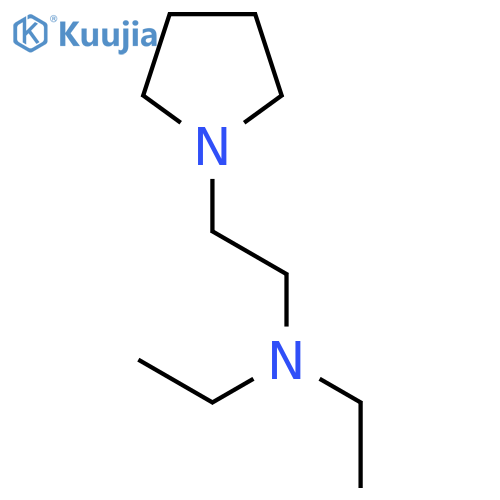 1-Pyrrolidineethanamine, N,N-diethyl- structure