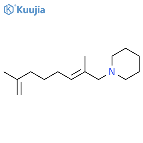 Piperidine, 1-(2,7-dimethyl-2,7-octadienyl)- structure