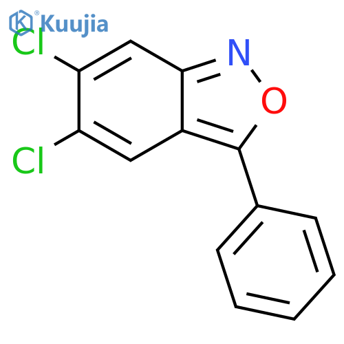 2,1-BENZISOXAZOLE, 5,6-DICHLORO-3-PHENYL- structure