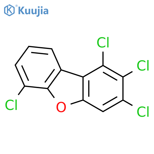 1,2,3,6-Tetrachlorodibenzofuran structure