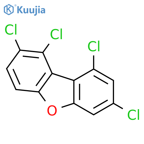 1,2,7,9-TETRACHLORODIBENZOFURAN structure