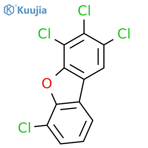 2,3,4,6-Tetrachlorodibenzofuran structure