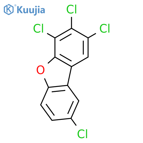 2,3,4,7-Tetrachlorodibenzofuran structure