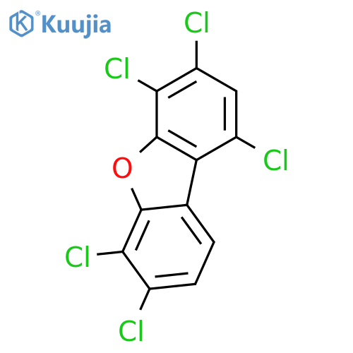 1,3,4,6,7-Pentachlorodibenzofuran structure