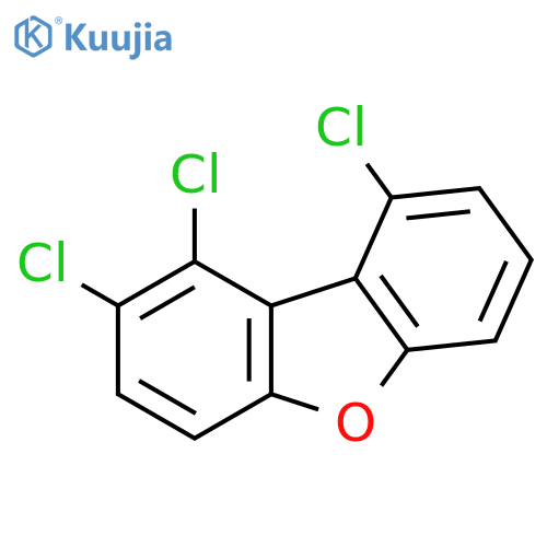 1,2,9-trichlorodibenzo[b,d]furan structure