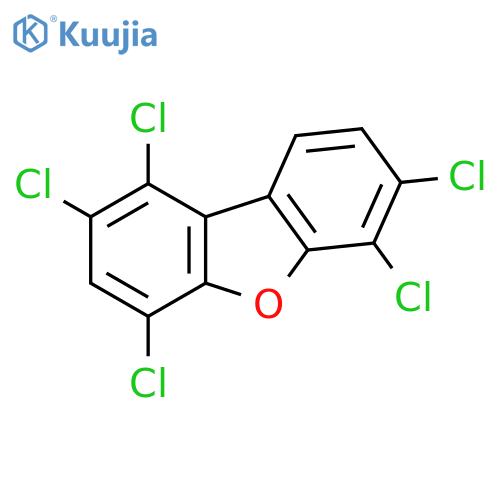 1,2,4,6,7-Pentachlorodibenzofuran structure