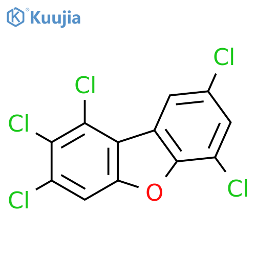 1,2,3,6,8-pentachlorodibenzo[b,d]furan structure