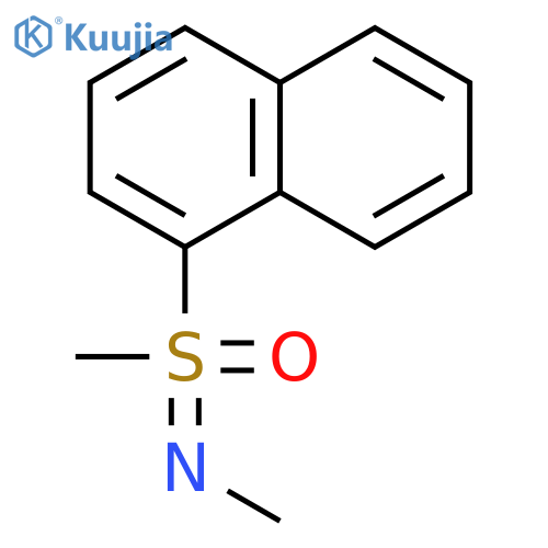 SULFOXIMINE, N,S-DIMETHYL-S-1-NAPHTHALENYL- structure