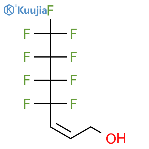 2-HEPTEN-1-OL, 4,4,5,5,6,6,7,7,7-NONAFLUORO-, (Z)- structure