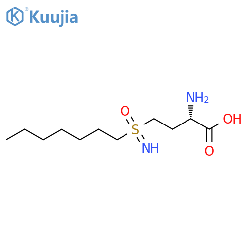 Butanoic acid, 2-amino-4-(S-heptylsulfonimidoyl)-, (2S)- structure