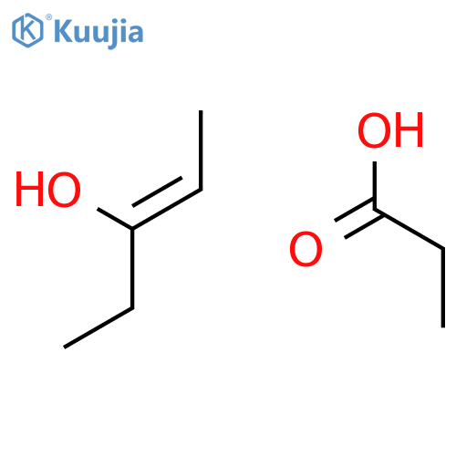 2-PENTEN-3-OL, PROPANOATE structure