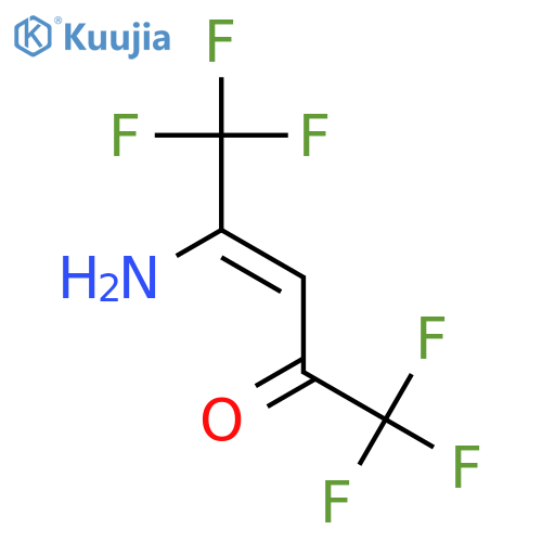 3-Penten-2-one, 4-amino-1,1,1,5,5,5-hexafluoro- structure