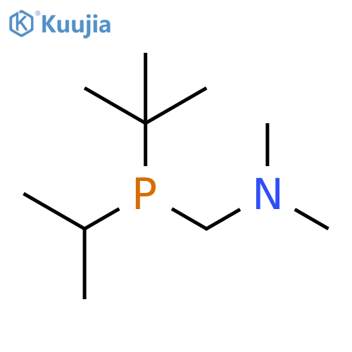 Methanamine, 1-[(1,1-dimethylethyl)(1-methylethyl)phosphino]-N,N-dimethyl- structure