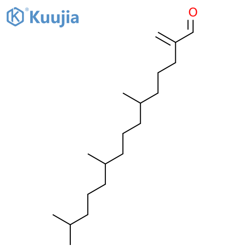 2-methylidene-6,10,14-trimethylpentadecanal structure